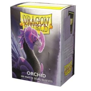 Dragon Shield Orchid - Matte Dual Sleeves - Standard Size 63x88mm (100 Θήκες)