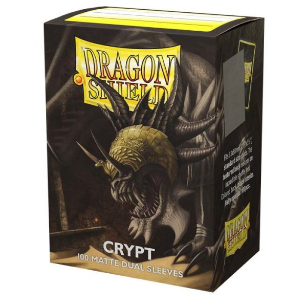 Dragon Shield Crypt - Matte Dual Sleeves - Standard Size 63x88mm (100 Θήκες)