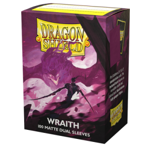Dragon Shield Wraith - Matte Dual Sleeves - Standard Size 63x88mm (100 Θήκες)