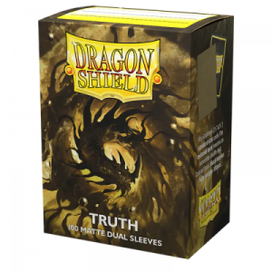 Dragon Shield Truth - Matte Dual Sleeves - Standard Size 63x88mm (100 Θήκες)