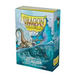 Dragon Shield Glacier - Matte Dual Sleeves - Japanese Size 59x86mm (60 Θήκες)