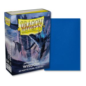 Dragon Shield Wisdom - Matte Dual Sleeves - Japanese Size 59x86mm (60 Θήκες)