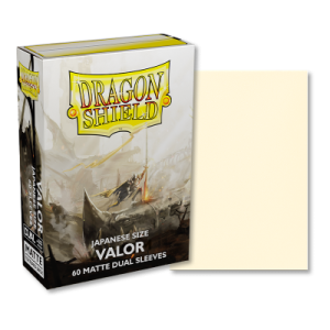 Dragon Shield Valor - Matte Dual Sleeves - Japanese Size 59x86mm (60 Θήκες)