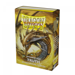 Dragon Shield Truth - Matte Dual Sleeves - Japanese Size 59x86mm (60 Θήκες)