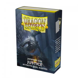 Dragon Shield Justice - Matte Dual Sleeves - Japanese Size 59x86mm (60 Θήκες)