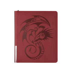 Dragon Shield Card Codex Zipster Binder - Regular - Blood Red
