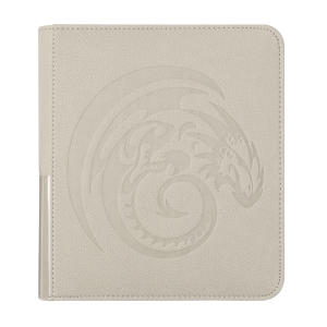 Dragon Shield 9-Pocket Zipster Small Binder - Ashen White