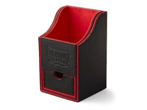 Dragon Shield Nest+ Box 100 - Black with Red