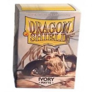 Dragon Shield Ivory - Matte Sleeves - Standard Size 63x88mm (100 Θήκες)