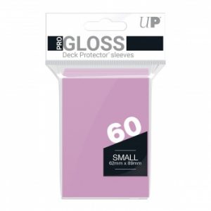 Ultra Pro PRO-Gloss Small Deck Protector Sleeves - Pink 62x89mm (60 Θήκες)