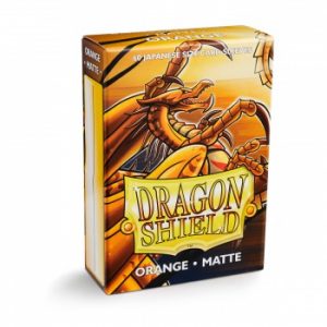 Dragon Shield Orange - Matte Sleeves - Japanese Size 59x86mm (60 Θήκες)