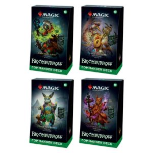 Magic: The Gathering TCG - Bloomburrow Commander Deck Set of 4