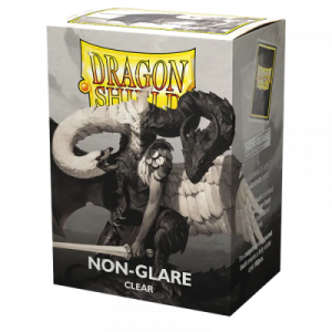 Dragon Shield Clear - Non-Glare - Matte Sleeves - Standard Size 63x88mm (100 Θήκες)