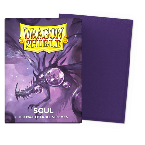 Dragon Shield Soul - Matte Dual Sleeves - Standard Size 63x88mm (100 Θήκες)