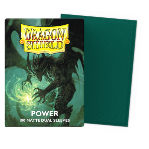 Dragon Shield Power - Matte Dual Sleeves - Standard Size 63x88mm (100 Θήκες)