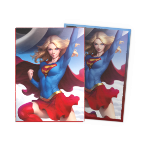 Dragon Shield Supergirl - Superman Series - Brushed Art Sleeves Standard Size 63x88mm (100 Θήκες)