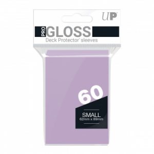 Ultra Pro PRO-Gloss Small Deck Protector Sleeves - Lilac 62x89mm (60 Θήκες)