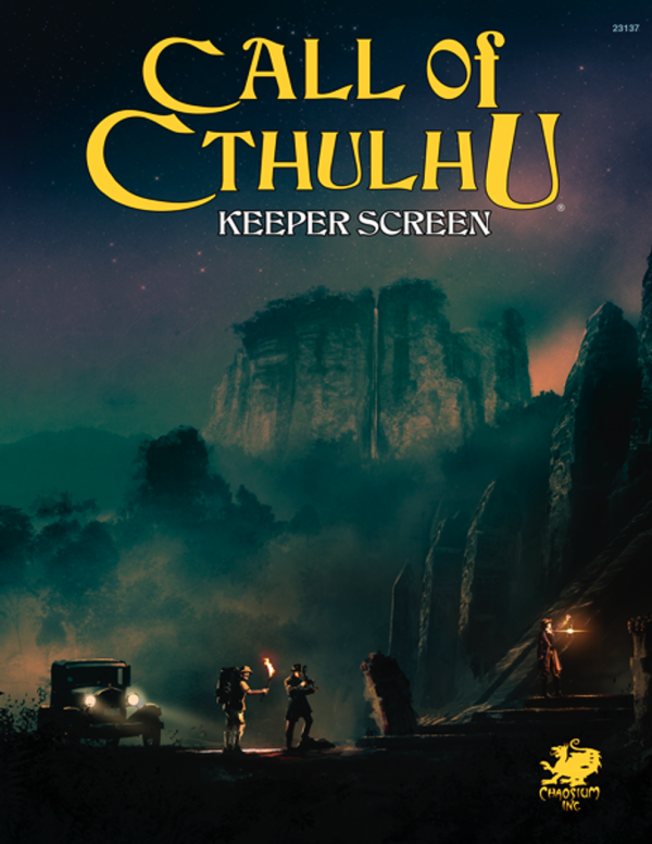 Call of Cthulhu RPG - Keeper Screen Pack (7th Edition)