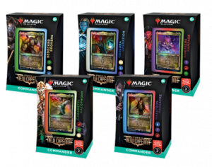 Magic the Gathering Commander Deck (Set of 5) - Streets of New Capenna