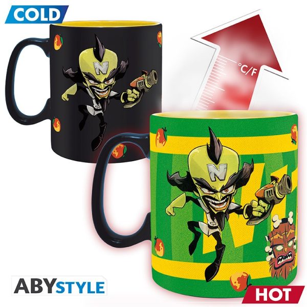 Crash Bandicoot - Nitro Heat Change Mug (460ml)