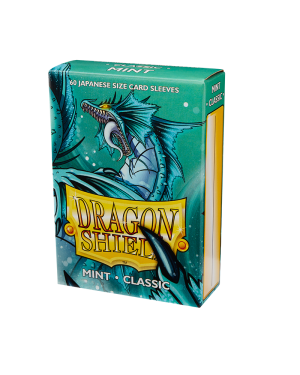 Dragon Shield Mint - Classic Sleeves - Japanese Size 59x86mm (60 Θήκες)