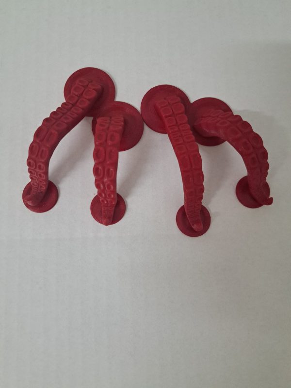 Gamemaker Tentacle Card Colders Suitable For Arkham Horror (Red Color)