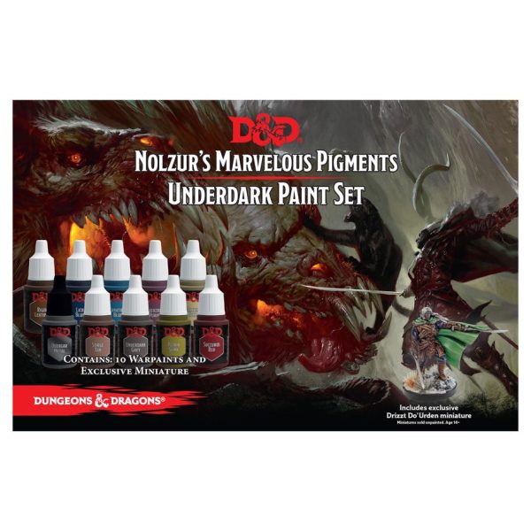 Nolzur’s Marvelous Pigments - D&D Underdark Paint Set Μοντελισμού