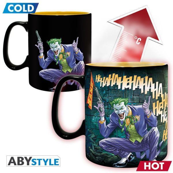 DC Comics - Batman & Joker Heat Change Mug (460ml)