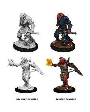 D&D Nolzur's Marvelous Miniatures - 2x Male Dragonborn Paladin