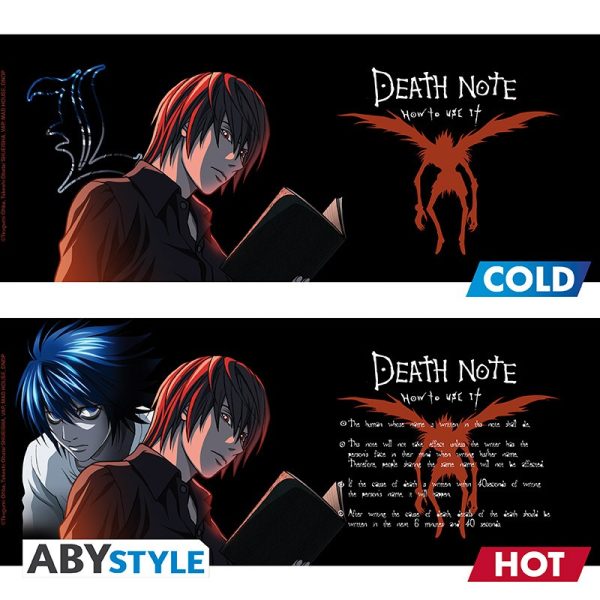 Κούπα Θερμότητας Death Note: "Kira & Ryuk" Heat Change (460ml)