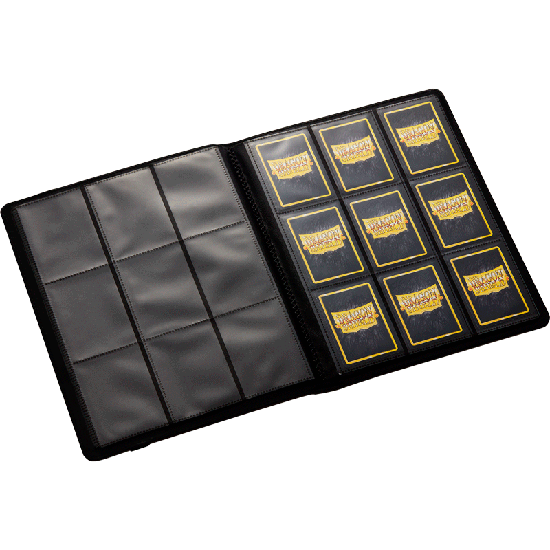 ds-card_codex_360_open_flat_01.png Dragon Shield Card Codex 360 Portfolio - Forest Green