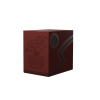 Dragon Shield Deck Double Shell Box - Blood Red withBlack