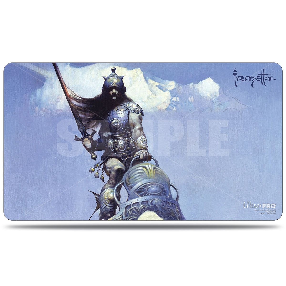 Ultra Pro Frazetta Silver Warrior Playmat
