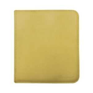 Ultra Pro Vivid 12-Pocket Zippered PRO-Binder - Yellow