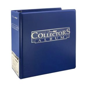 Ultra Pro 3" Collectors Album - Cobalt (Ντοσιέ χωρίς διαφάνειες)