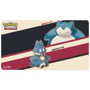 Ultra Pro Snorlax and Munchlax Standard Gaming Playmat Mousepad for Pokemon