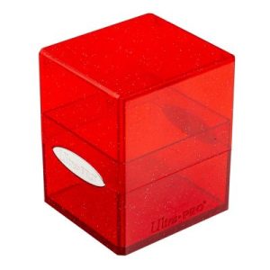 Ultra Pro Glitter Satin Cube - Red