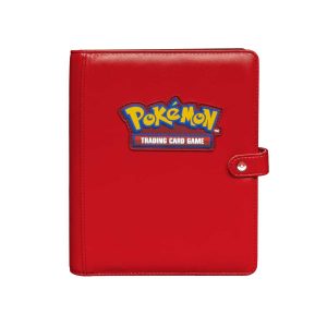 Premium Red Snap Binder for Pokémon