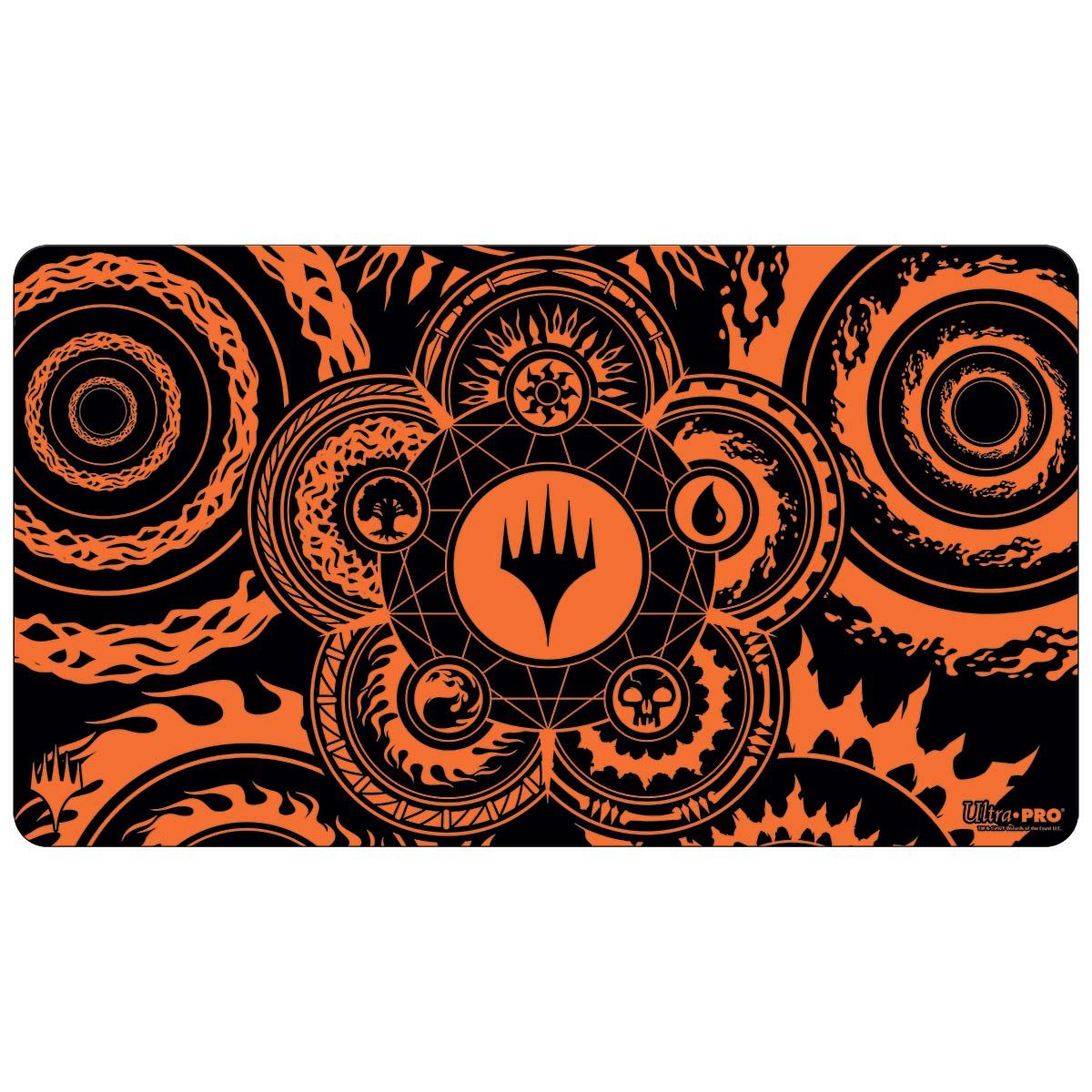 e-19236.jpg Magic Mana 7 Playmat Color Wheel
