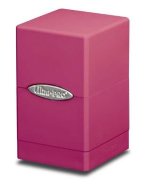 Ultra Pro Classic Satin Tower Deck Box - Hot Pink