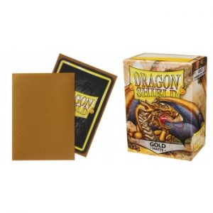 Dragon Shield Gold - Matte Sleeves - Standard Size 63x88mm (100 Θήκες)