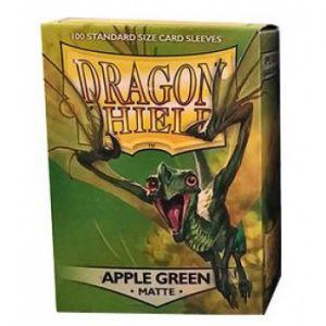 Dragon Shield Apple Green - Matte Sleeves - Standard Size 63x88mm (100 Θήκες)