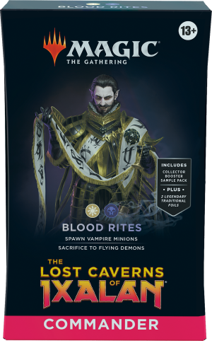 Magic the Gathering MTG TCG Commander Deck - Lost Caverns of Ixalan (Blood Rites)