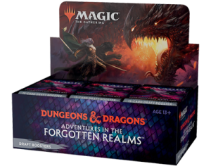 Magic the Gathering Draft Booster Box (36 boosters) - Adventures in the Forgotten Realms