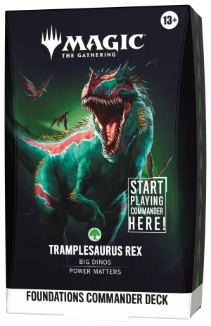 Magic: the Gathering TCG – Commander: Foundations: "Tramplesaurus Rex" Commander Deck
