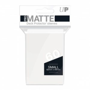 Ultra Pro PRO-Matte Small Deck Protector Sleeves - White 62x89mm (60 Θήκες)