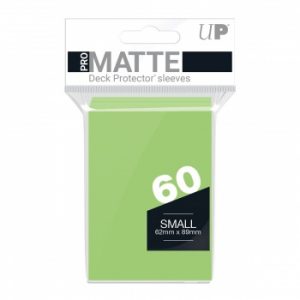 Ultra Pro PRO-Matte Small Deck Protector Sleeves - Lime Green 62x89mm (60 Θήκες)