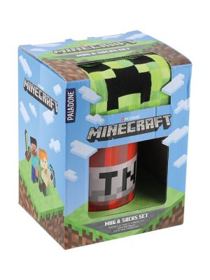 Minecraft Ceramic Mug and Socks Set