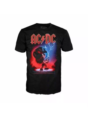 Funko Pop! Tees (Adult): AC/DC - Thunderstruck T-Shirt (L)