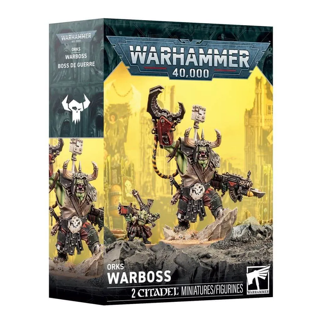 games-workshop-warhammer-40k-waaaghboss.webp Warhammer 40K - Orks: Warboss (50-84)
